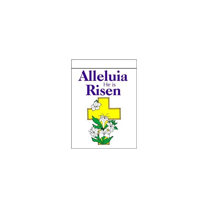 Alleluia He Is Risen Flag 
