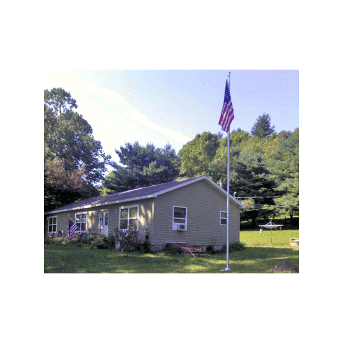 Easy Order Aluminum Flagpole 25'