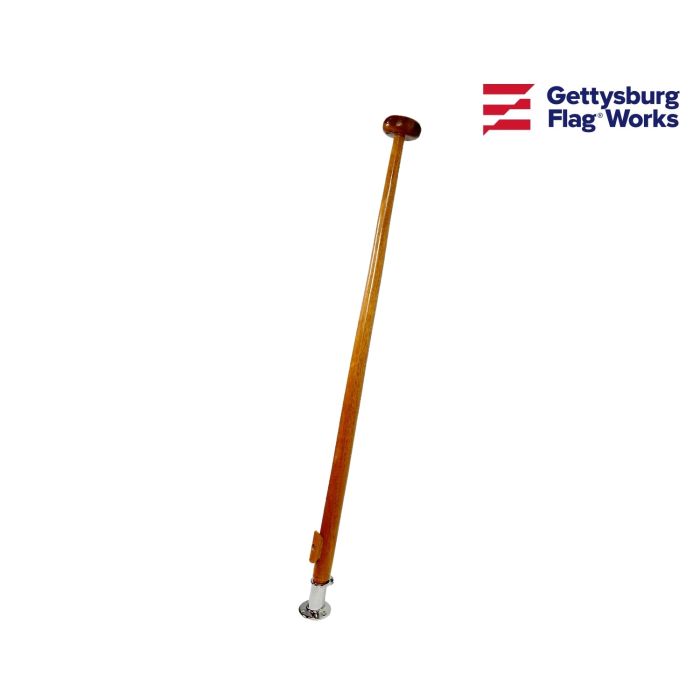 Mahogany Flagpole