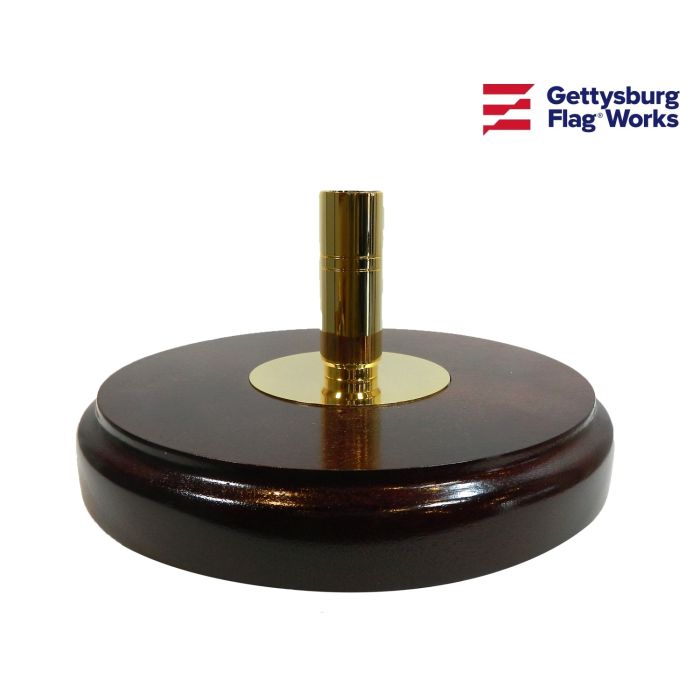 Signature Mahogany Floor Stand One Hole