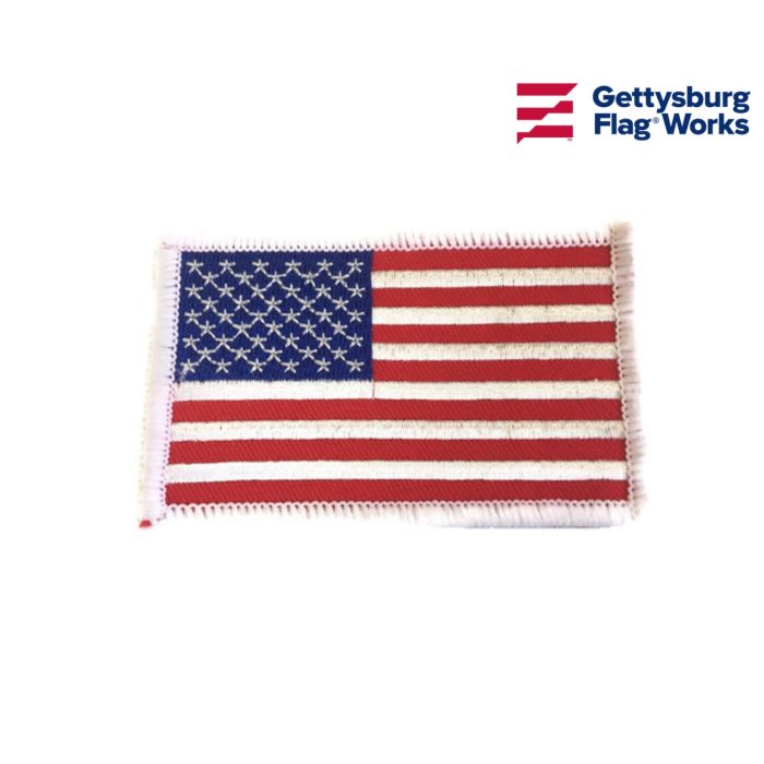 AMERICAN FLAG PATCH, 2X3" 