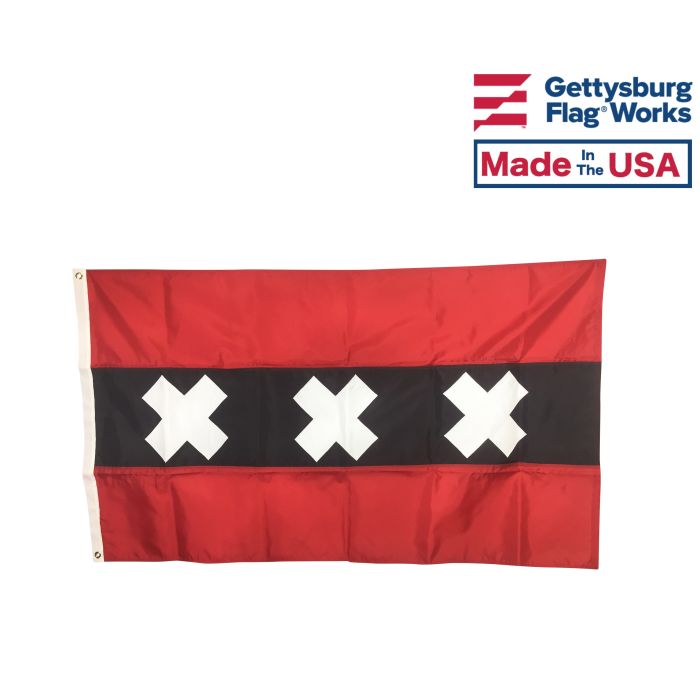 Amsterdam Holland XXX Flag