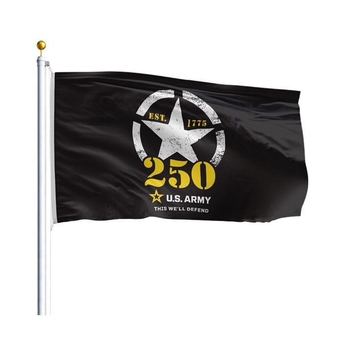 Army 250 Commemorative Flag