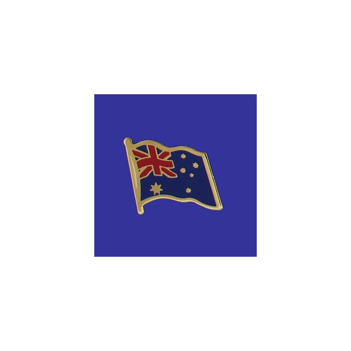 Australia Lapel Pin (Single Waving Flag)