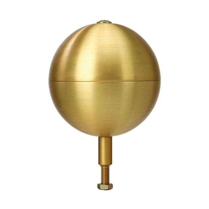 Premium Aluminum Flagpole Ball Ornament