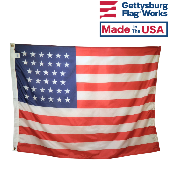 Barbara Fritchie Flag 34 Star American Flag