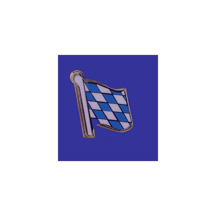 Bavaria (lozenge style) Lapel Pin (Single Waving Flag)