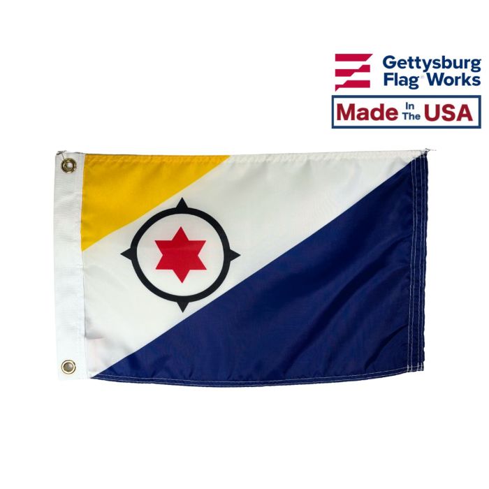 Bonaire Flag Made in the USA by Gettysburg Flag Works