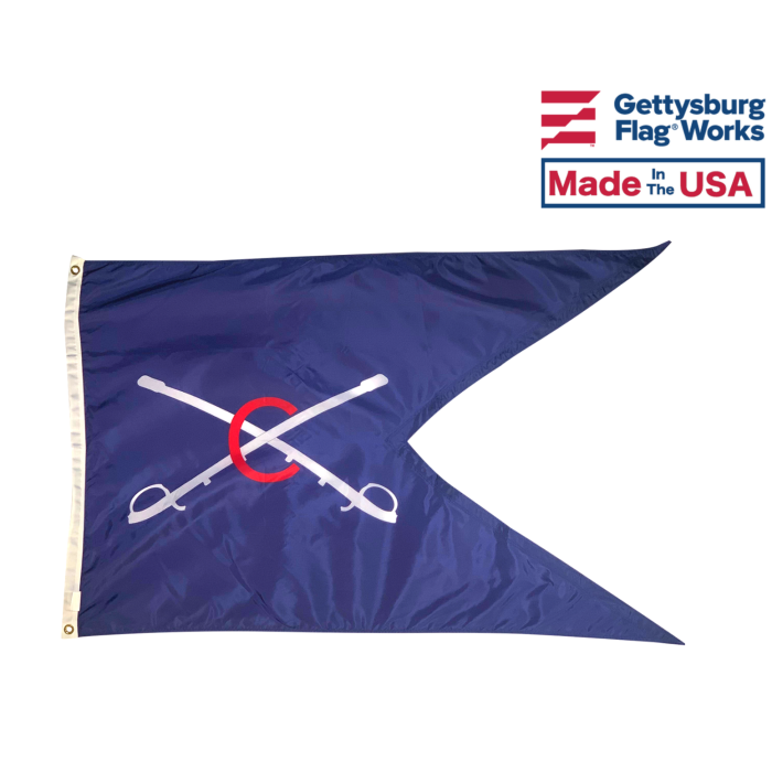 Cavalry HQ Guidon Flag (1863) - 3x5'
