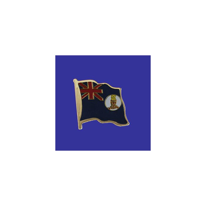 Cayman Island (blue design) Lapel Pin (Single Waving Flag)
