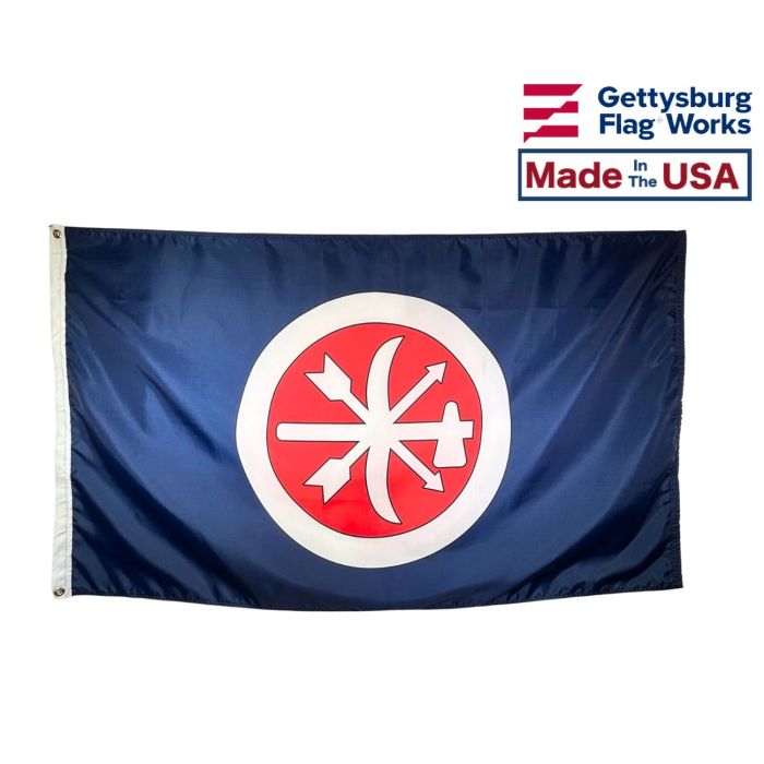 Choctaw Brigade Flag Made in the USA by Gettysburg Flag Works