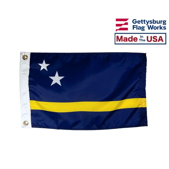 Curacao Flag Made in the USA by Gettysburg Flag Works