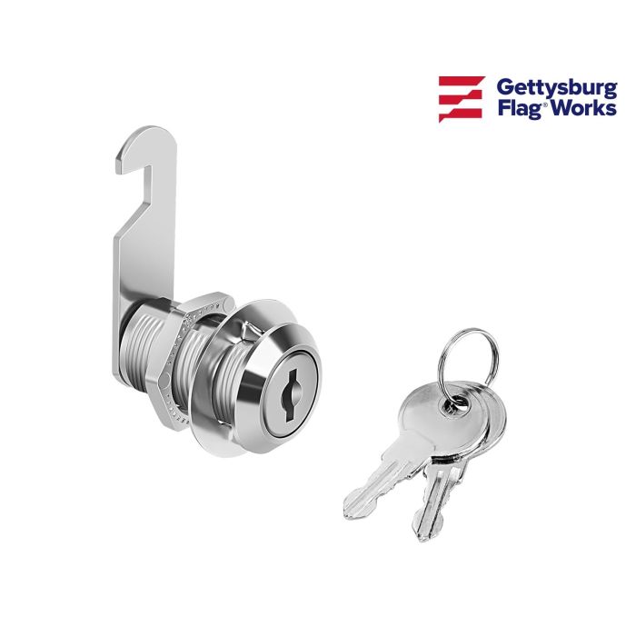 lock and key for camcleat pole