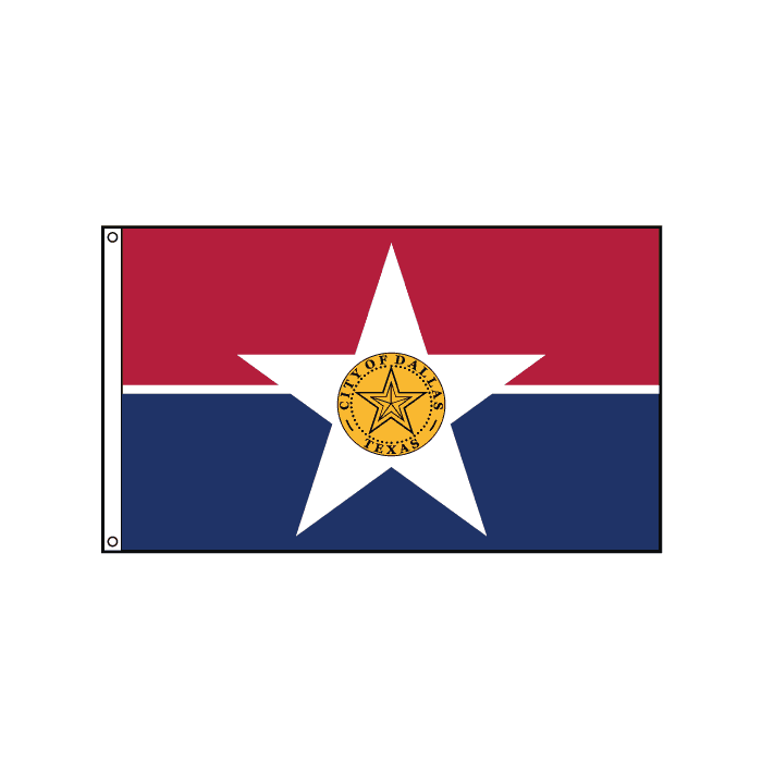 Dallas City Flag