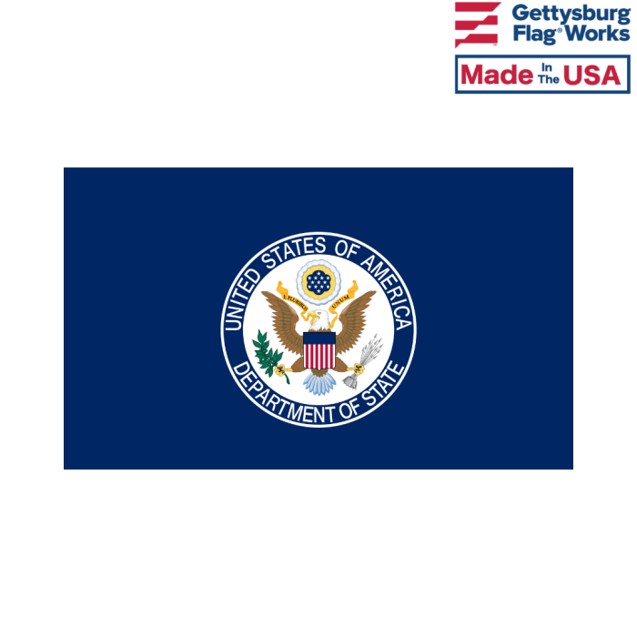 Department of State Flag - Indoor & Parade