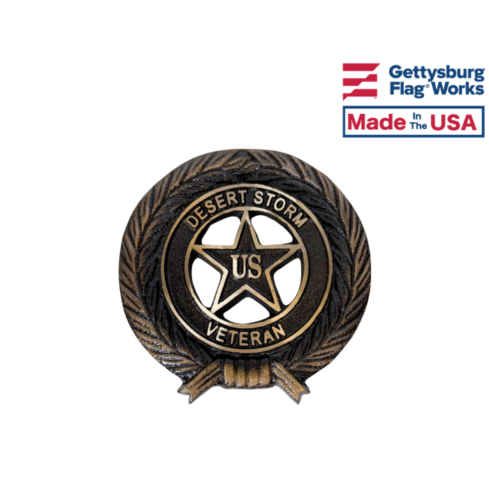 Desert Storm Grave Marker 