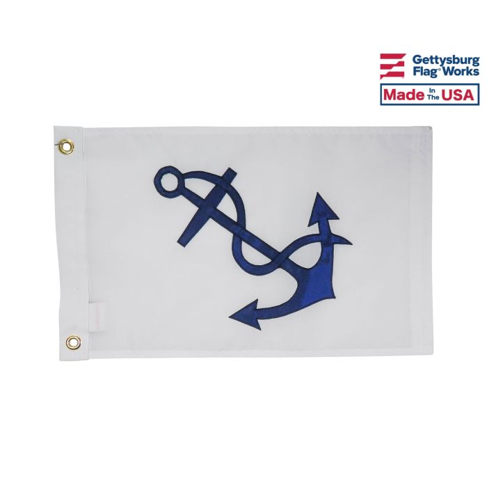 12x18" Fleet Captain Officer Boat Flag - Yacht Club Officer Flags