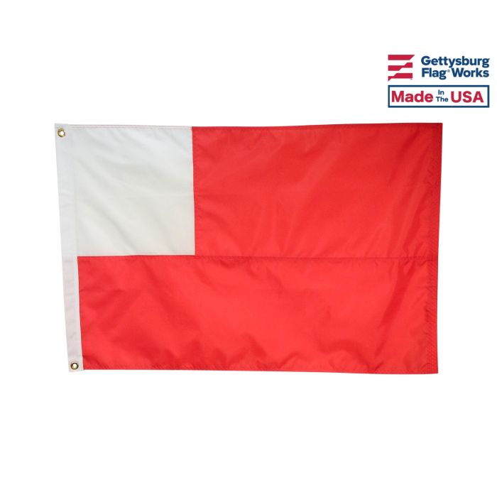 1636 Endicott Flag of Massachusetts Bay Colony