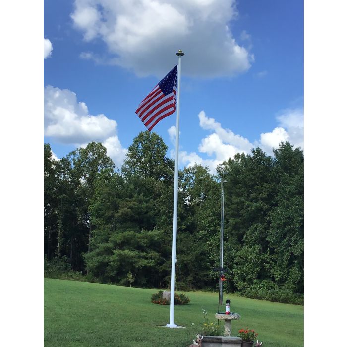 Easy Order Fiberglass Flagpole 25'