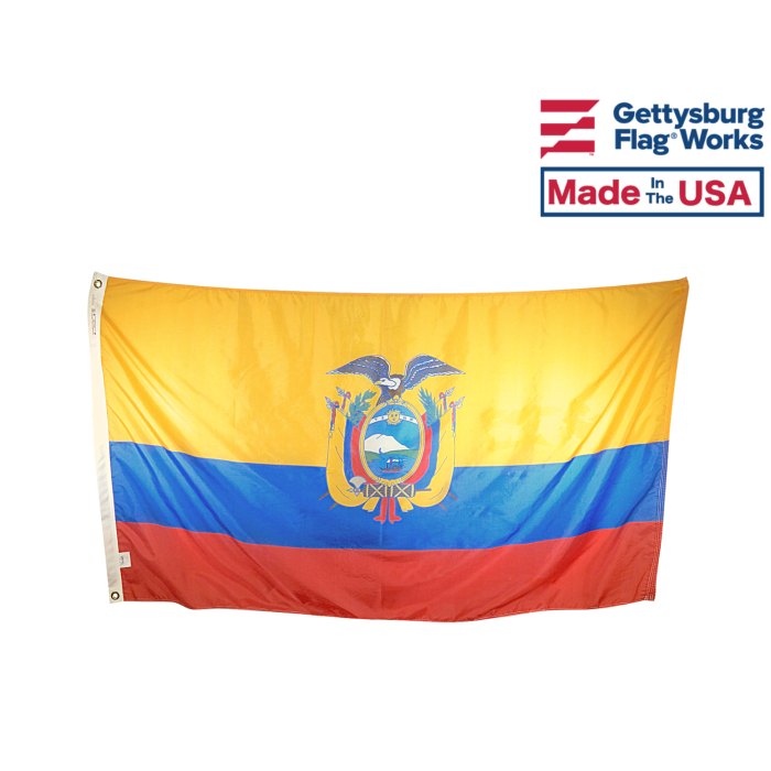 Ecuador Flag, Indoor & Outdoor
