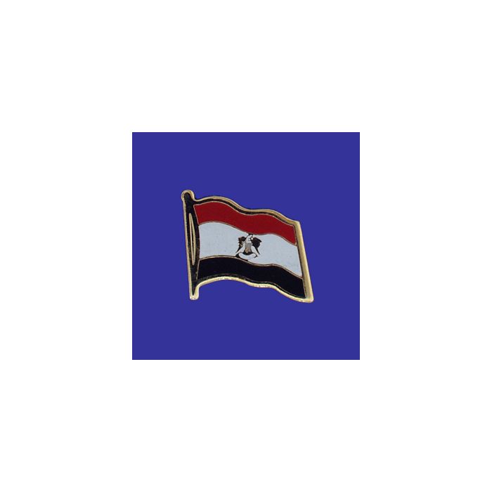 Egypt Lapel Pin (Single Waving Flag)
