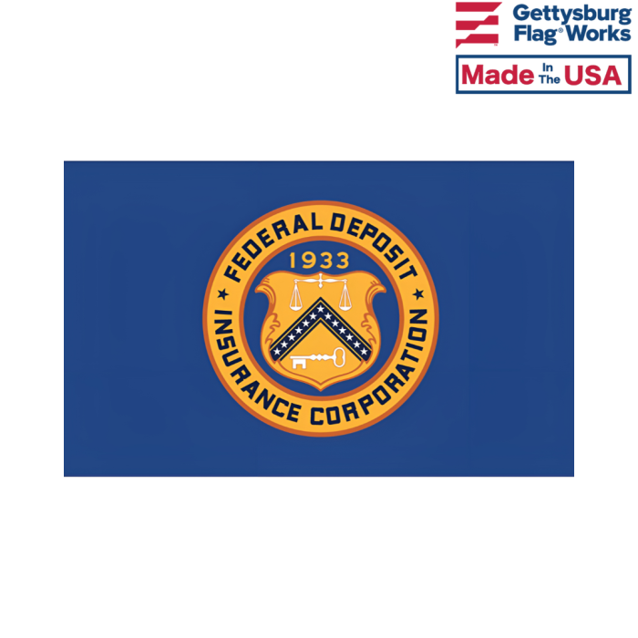 FDIC Flag - Indoor & Parade