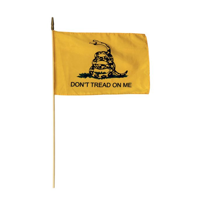 Gadsden Stick Flag - 2x3'