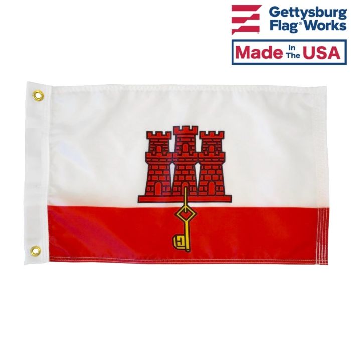GIBRALTAR FLAG