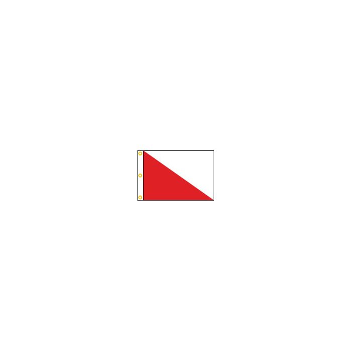 Golf Directional Flag Style #1, Grommets - 14x18"