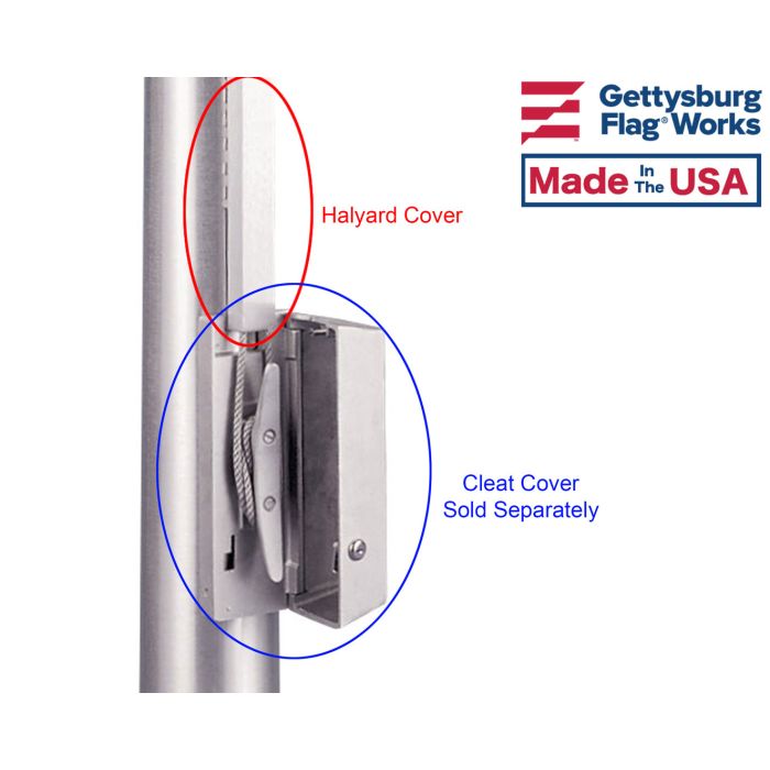 Halyard Cover with Cleat Cover