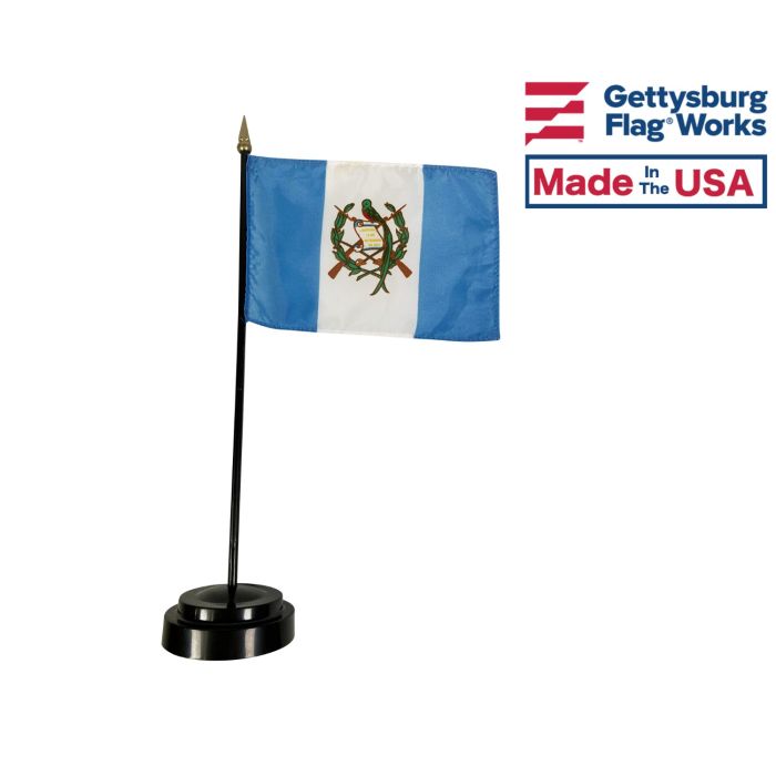 Guatemala Stick flag in stand
