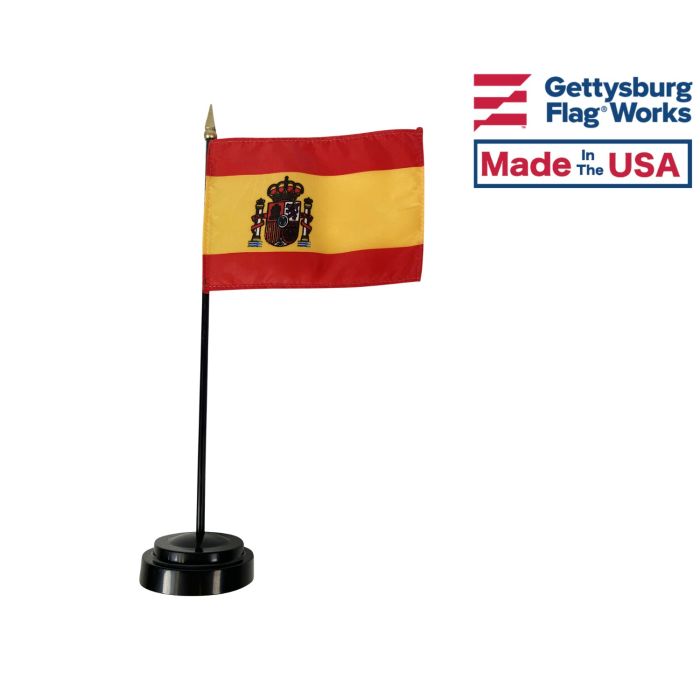 Spain Stick Flag
