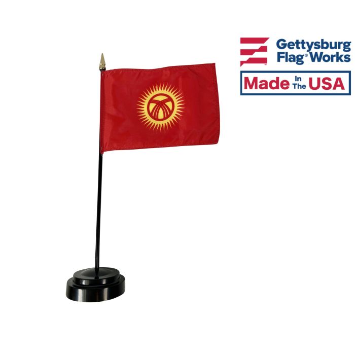 Kyrgyzstan Stick Flag