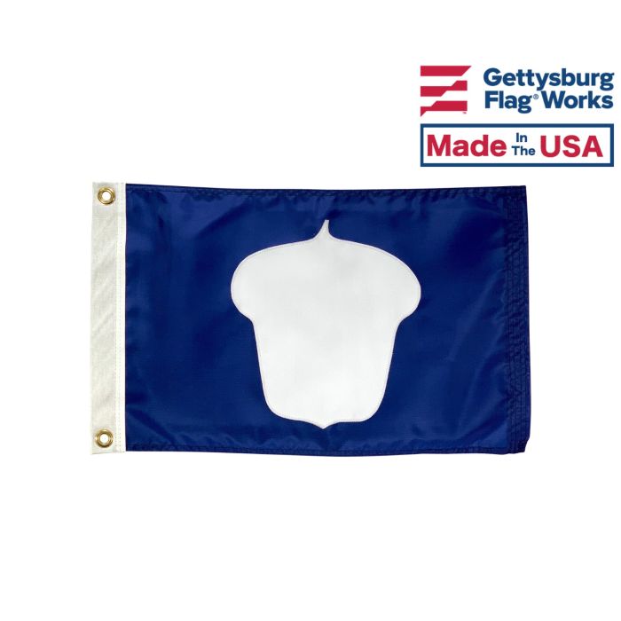 Treasurer Acorn Officer Flag