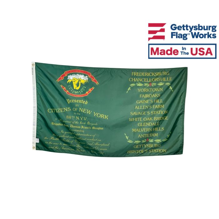 88th N.Y. Irish Ceremonial Regiment Flag - 3x5'