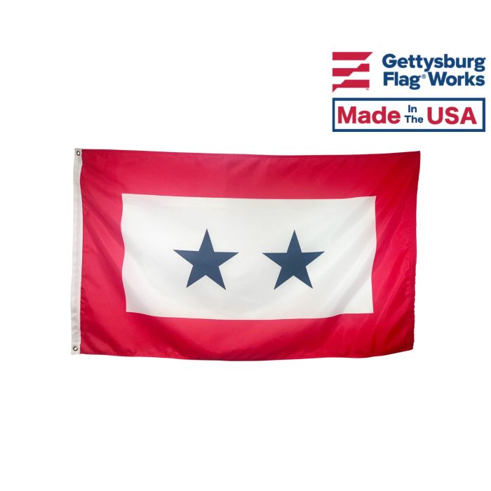 Service Star Flag (2 Blue Stars) - 3x5'