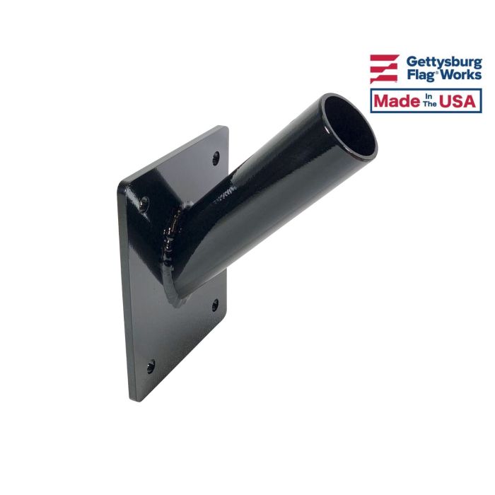 1.5" Outrigger Bracket - Flagpole Holder with Wall Plate