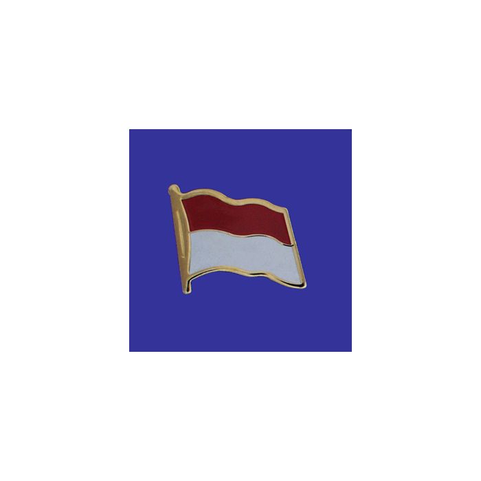 Indonesia Lapel Pin (Single Waving Flag)