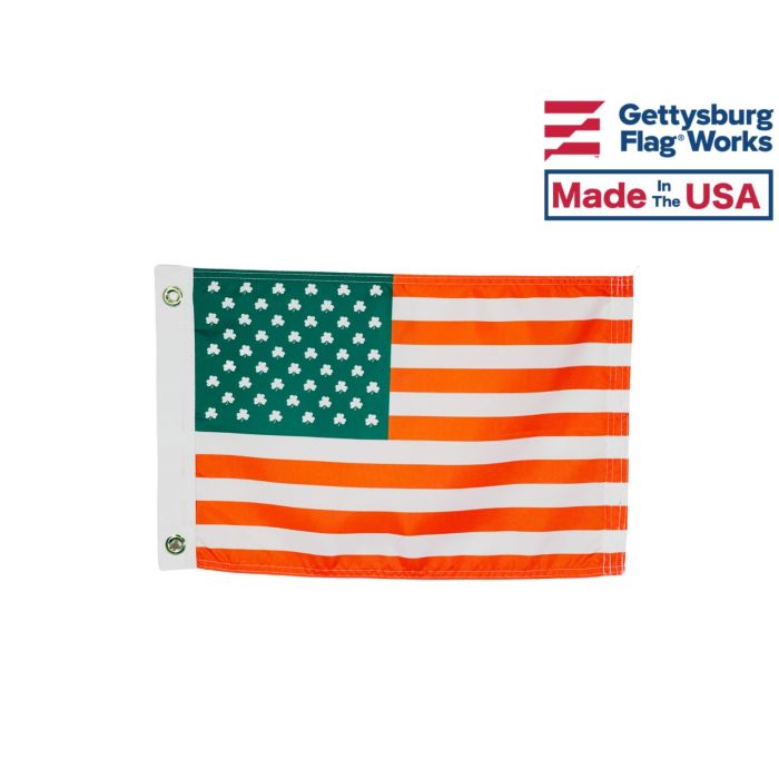 Irish Shamrock Boat Flag