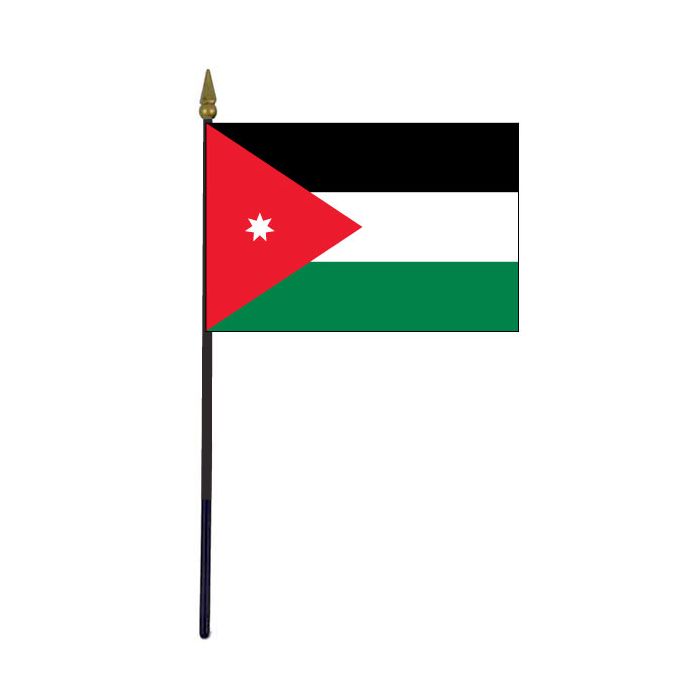 Jordan Stick Flag - 4x6"