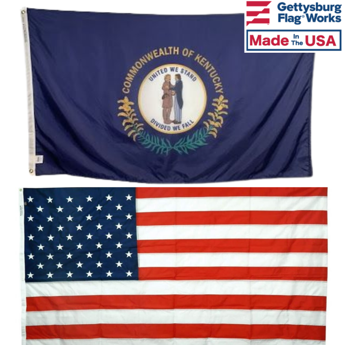 Kentucky & Battle-Tough® American Flag Combo Pack