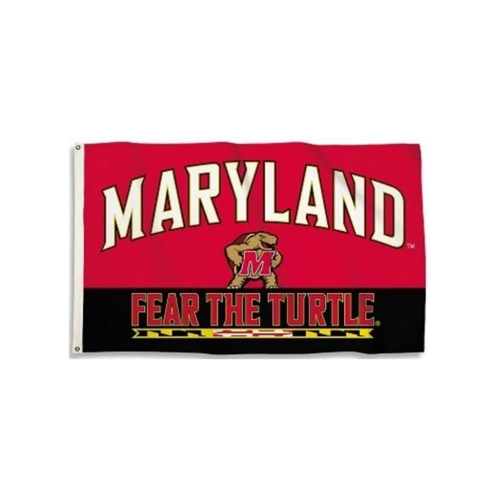 Maryland Terrapins Outdoor Flag