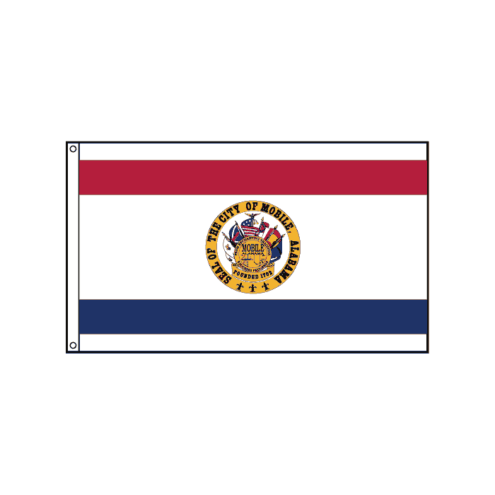 Mobile City Flag