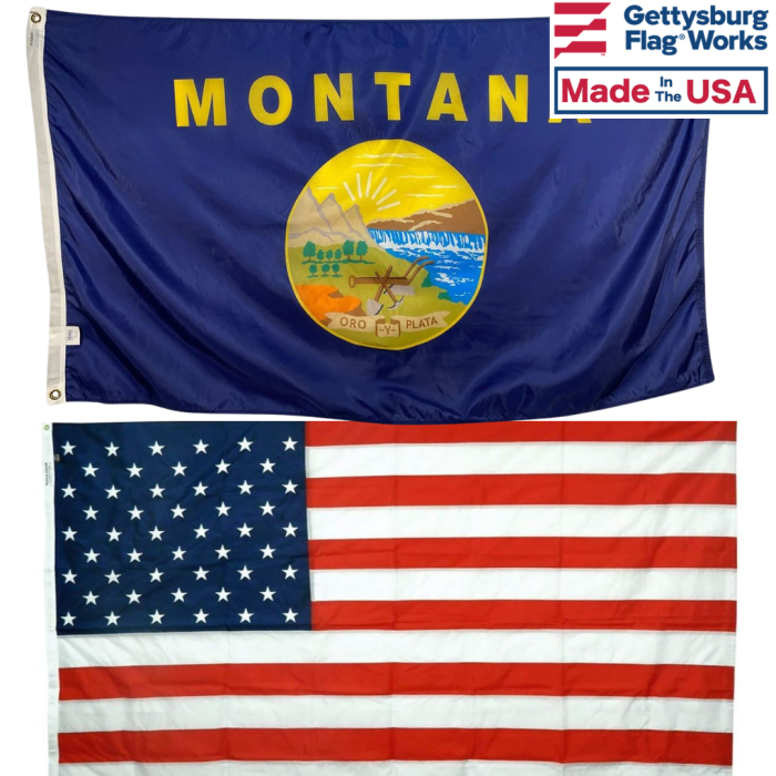 Montana & Battle-Tough® American Flag Combo Pack