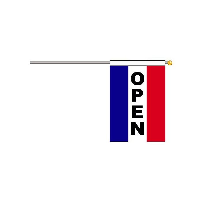 OPEN Flag Set, Vertical