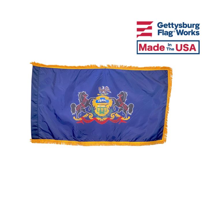 Pennsylvania Flag - Indoor