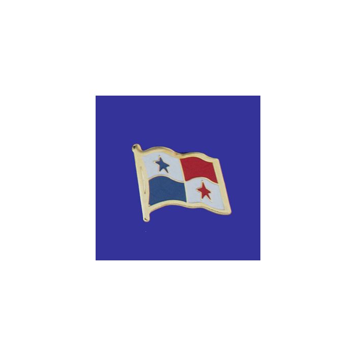 Panama Lapel Pin (Single Waving Flag)