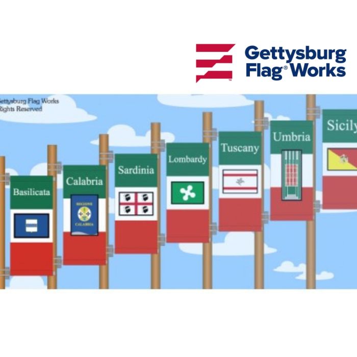 Italy Avenue Banners 