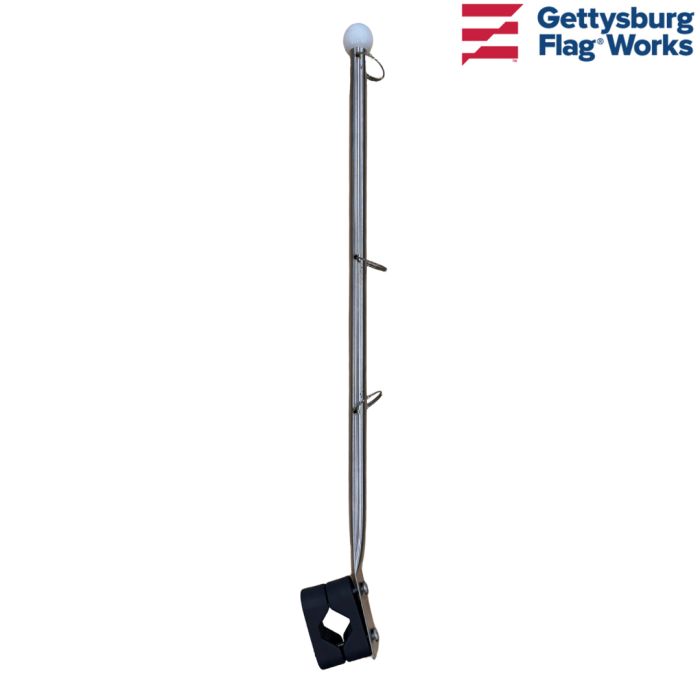 rail mount for boat flag