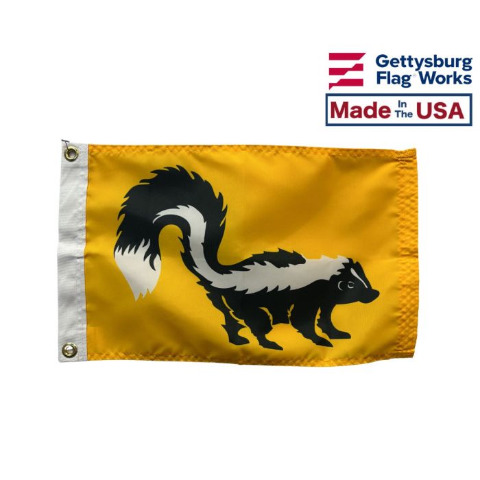 Skunk Boat Flag Made in the USA by Gettysburg Flag Works